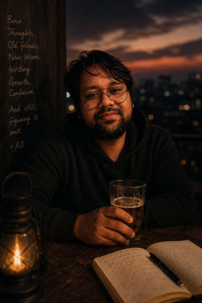 Maybe the Beer Is Wearing My Voice